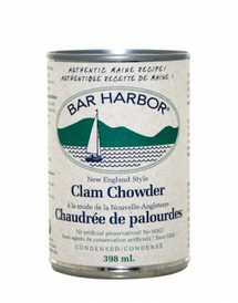 BAR HARBOR, CLAM CHOWDER, 398 ML