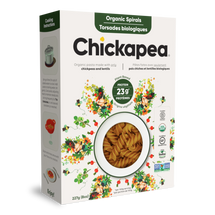 CHICKAPEA, TWISTED PASTA WITH ORGANIC CHICKPEAS AND LENTILS, 227G