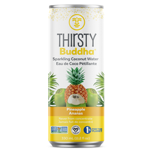 THIRSTY BUDDHA, SPARKLING COCONUT WATER PINEAPPLE, 330ML