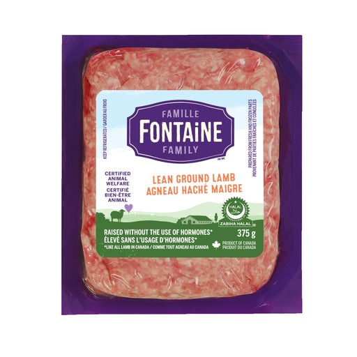 FAMILLE FONTAINE, LEAN GROUND LAMB, 375G
