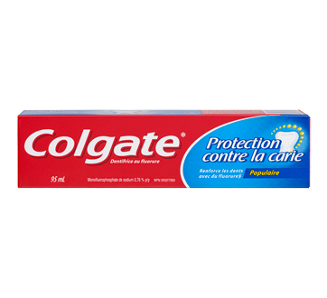 COLGATE, TOOTHPASTE POPULAR CARIES PROTECTION, 95 ML