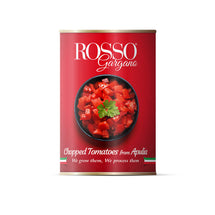 ROSSO GARGANO, DICED TOMATOES, 398 ML