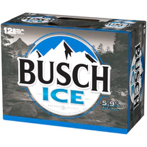 BUSCH ICE, BEER CAN, 12X355 ML