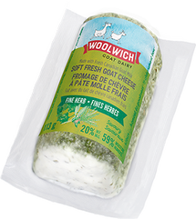 WOOLWICH, HERB GOAT CHEESE LOG, 113 G