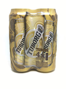 TUBORG BEER IN PREMIUM CAN 5.5% 4X500 ML