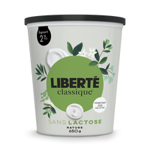 FREEDOM, CLASSIC 2% NATURAL LACTOSE-FREE, 650G