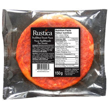 RUSTICA, PIZZA TRADICIONAL DE TOMATE, 150 G