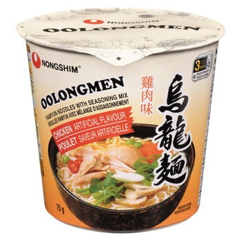 NONG SHIM, SOUPE NOUILLE OOLONGMEN POULET 75 G