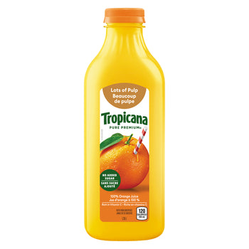 TROPICANA, ORANGE LOTS OF PULP, 1.54 L