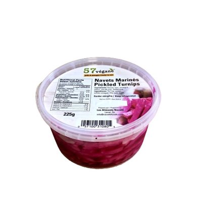 57VÉGANE, NAVETS MARINÉS, 225G