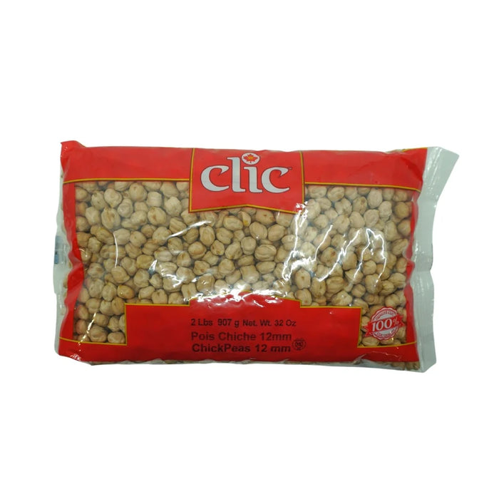 CLIC, XTRA GROS POIS CHICHES 12MM, 907 G