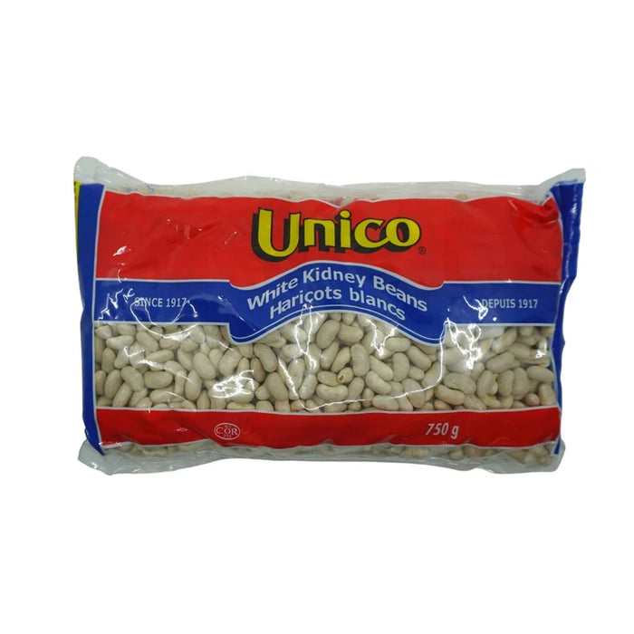 UNICO WHITE BEANS, 750 G