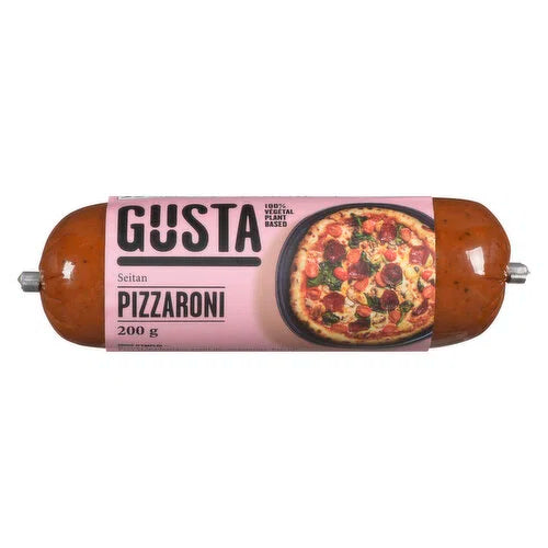 GUSTA, MONTREAL VEGAN WHEAT SAUSAGE, 350G