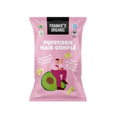 FRANKIES NUAGES BIO HUILE AVOCAT SEL ROSE 120G