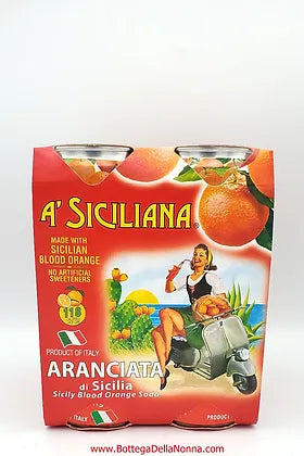 A SICILIANA  ARANCIATA 4X330ML