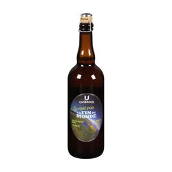 UNIBROUE BEER THE END OF THE WORLD, 750 ML