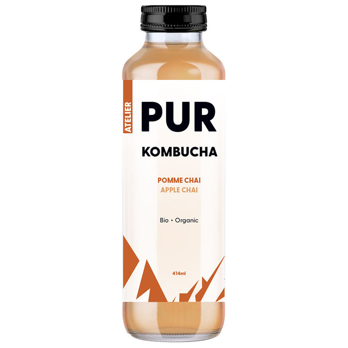 PURE KOMBUCHA TURMERIC GINGER ORGANIC 414ML