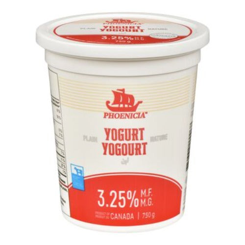 PHOENICIA YOGOURT 3.25% 750G