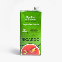 RICARDO, BOUILLON DE LEGUMES, 946ml