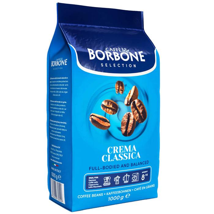 CAFFE BORBONE, CREMA CLASSICA EN GRAINS 1KG