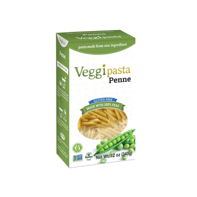 VEGGIPASTA, PÂTES AUX POIS PENNE, 340 G