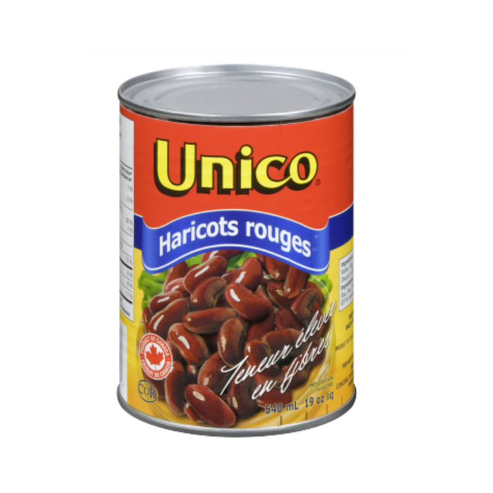 UNICO KIDNEY RED BEAN, 540 ML