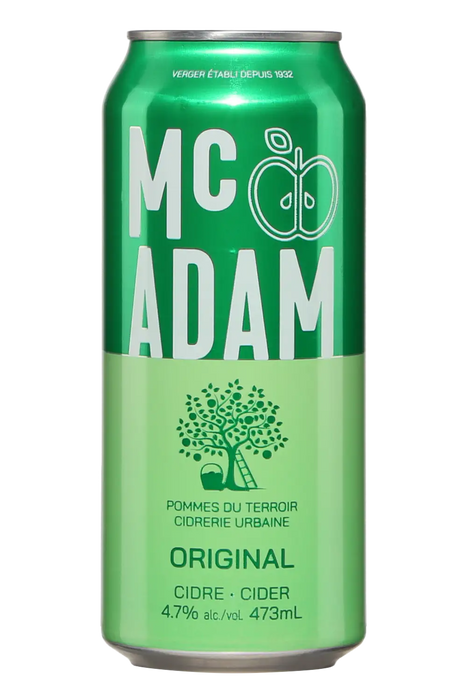 MCADAM, URBAN CIDER 4.7%, 473ML