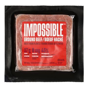 IMPOSSIBLE, BOEUF HACHÉ À BASE DE PLANTES, 340 G