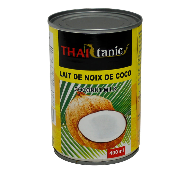 THAITANIC, LAIT DE NOIX DE COCO 400 ML