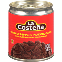 LA COSTENA, CHIPOTLES DANS UNE SAUCE ADOBO, 186ML