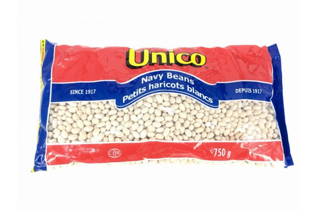 UNICO, PETITS HARICOTS BLANC, 750 G