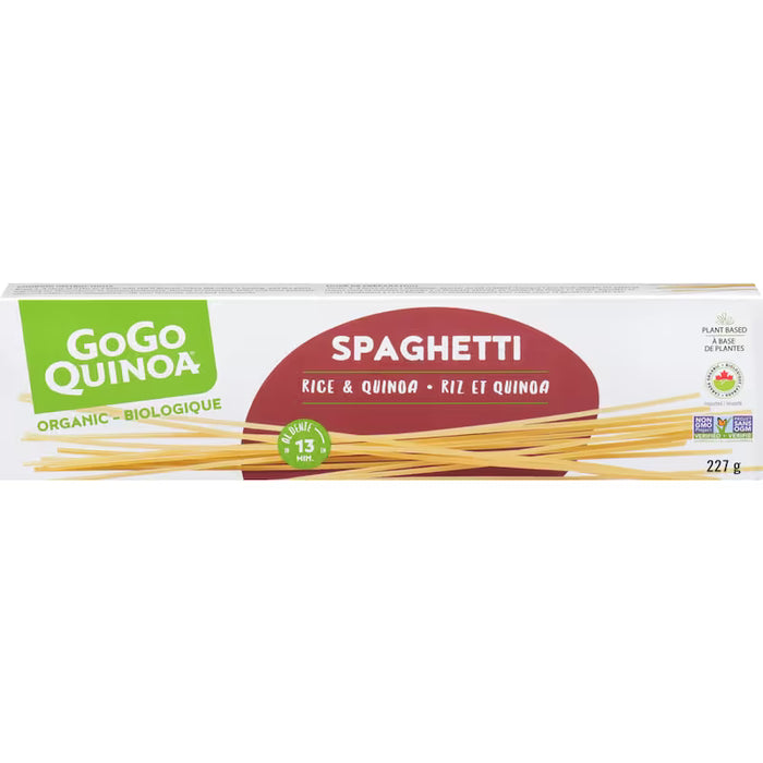 GOGO QUINOA SPAGHETTI RICE AND QUINOA, 227 G