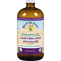 LILY OF THE DESERT, ORGANIC INNER NET ALOE JUICE, 946 ML