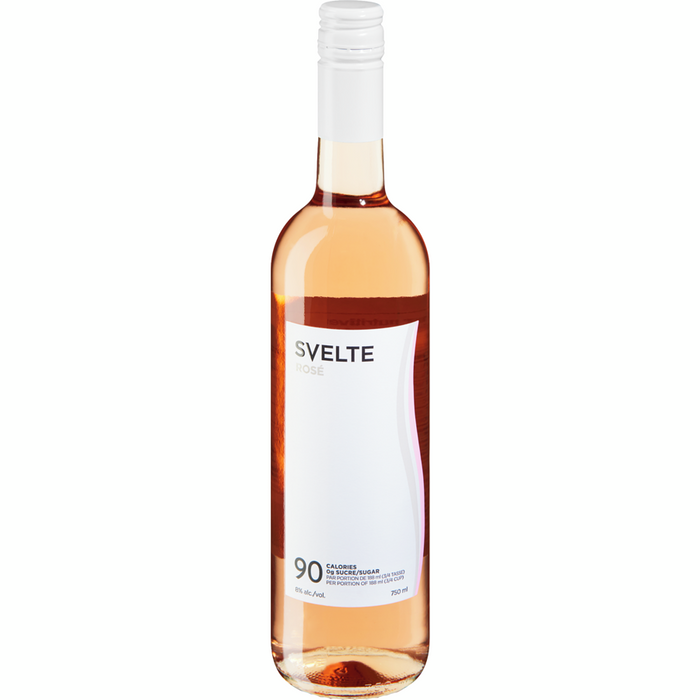 SLIM, ROSÉ WINE 80 CALORIES 9.5%, 750 ML