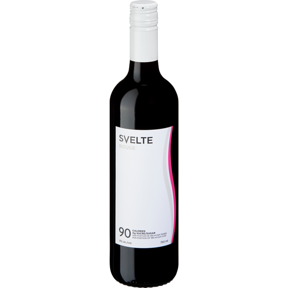 SLIM, RED WINE 80 CALORIES 9.5%, 750 ML