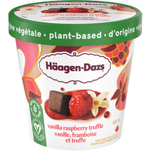 HAAGEN DAZS, CRÈME GLACÉE VÉGÉTALE VANILLE FRAISE ET TRUFFLE, 400ML