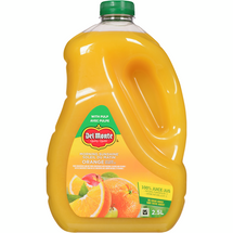 DEL MONTE, JUS ORANGE AVEC PULPE SOLEIL DU MATIN, 2.5L