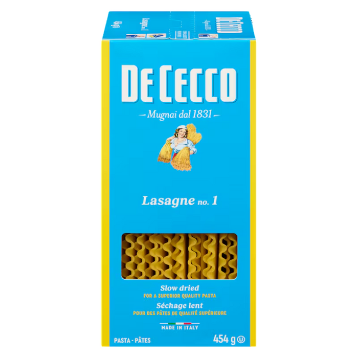 DE CECCO, LASAGNA NO1, 454 G