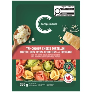 COMP TORTELLINI 3 COULEURS FROMAGE 350G