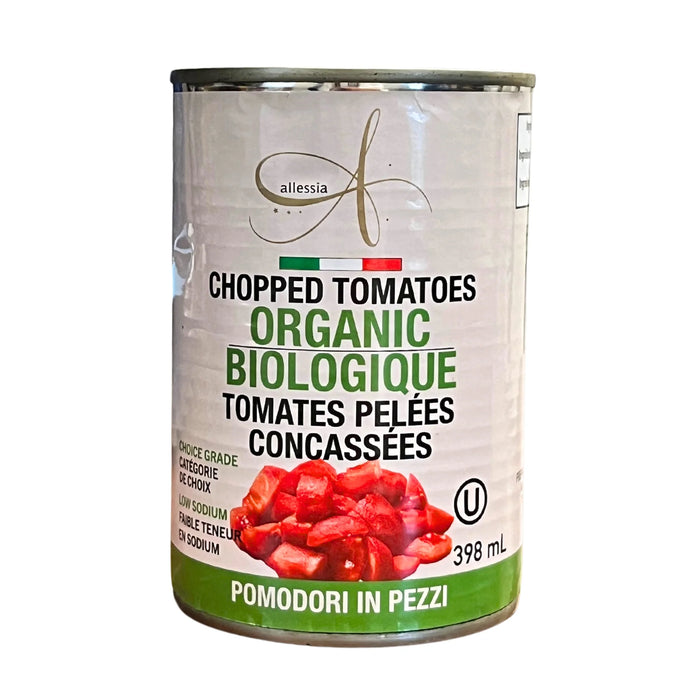 ALLESSIA, TOMATES PELÉES ET CONCASSÉES, 398ML