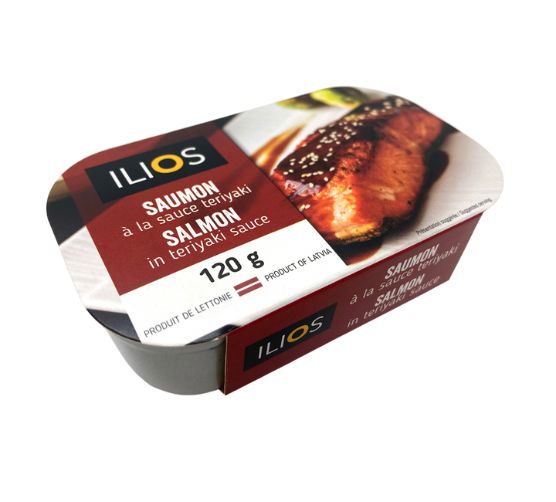 ILIOS SAUMON SAUCE TERIYAKI 120G