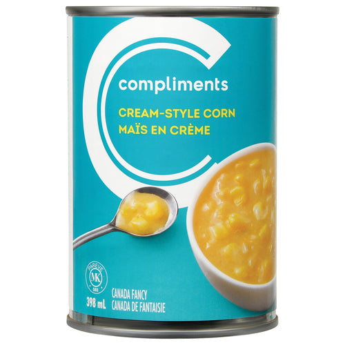 COMPLIMENTS BALANCE, CORN GRAINS LESS SALT, 341 ML