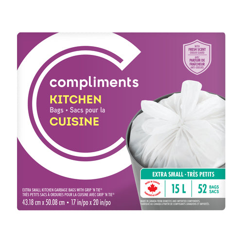 COMP. SACS A ORDURES DE CUISINES PETITS 48UN