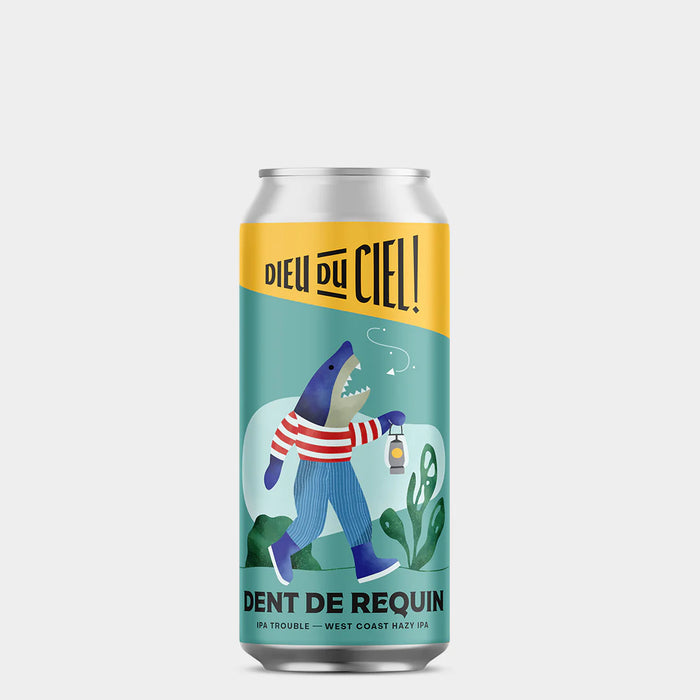 DIEU DU CIEL, DENT DE REQUIN, BIÈRE IPA TROUBLE 6.3%, 473ML