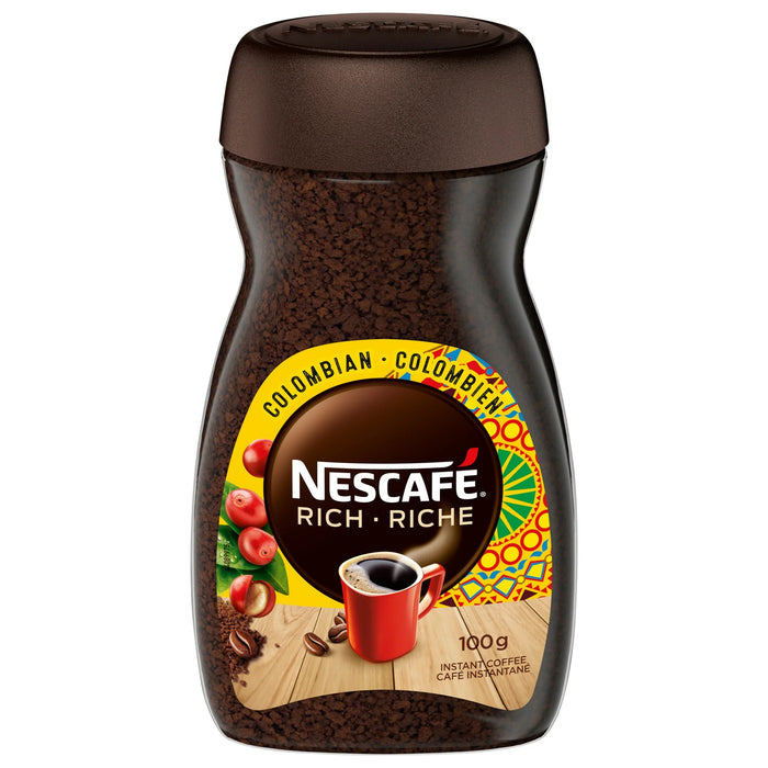 NESCAFE, CAFE RICHE COLOMBIEN 100 G