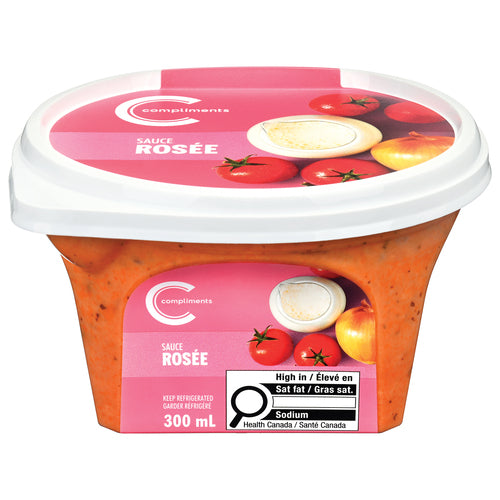 COMPLIMENTS SAUCE ROSEE 300ml