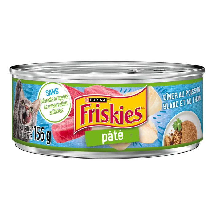 FRISKIES CAT FOOD TUNA FISH, 156 G