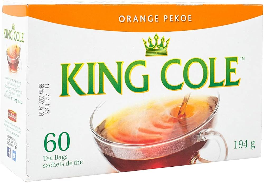 KINGCOLE, THE ORANGE PEKOE 60 SACHETS