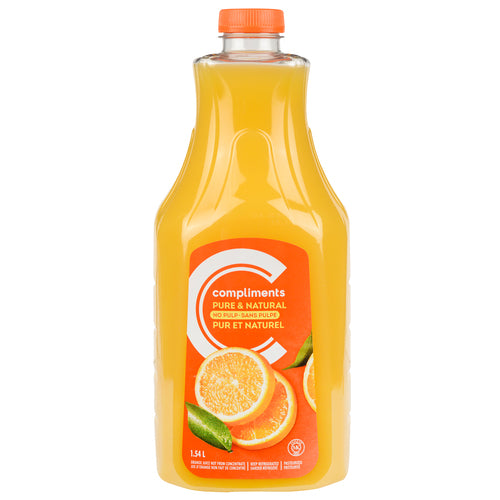 COMP JUS ORANGE SANS PULPE 1.36L