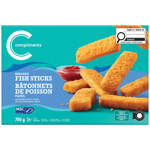 COMP. BATONNETS DE POISSON PANÉS 700G